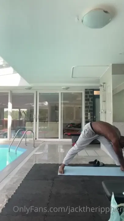 Stretching is essential to meditation 