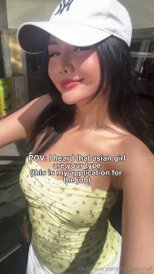 Would you consider my application for being your asian girl