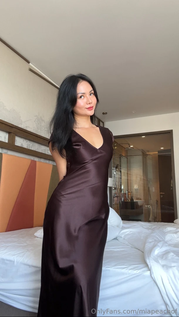 I put on a nice dress every once in a while 