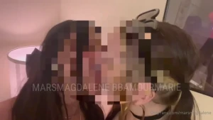 Girls kissing girls but make it beta safe asmr with bbamourmarie