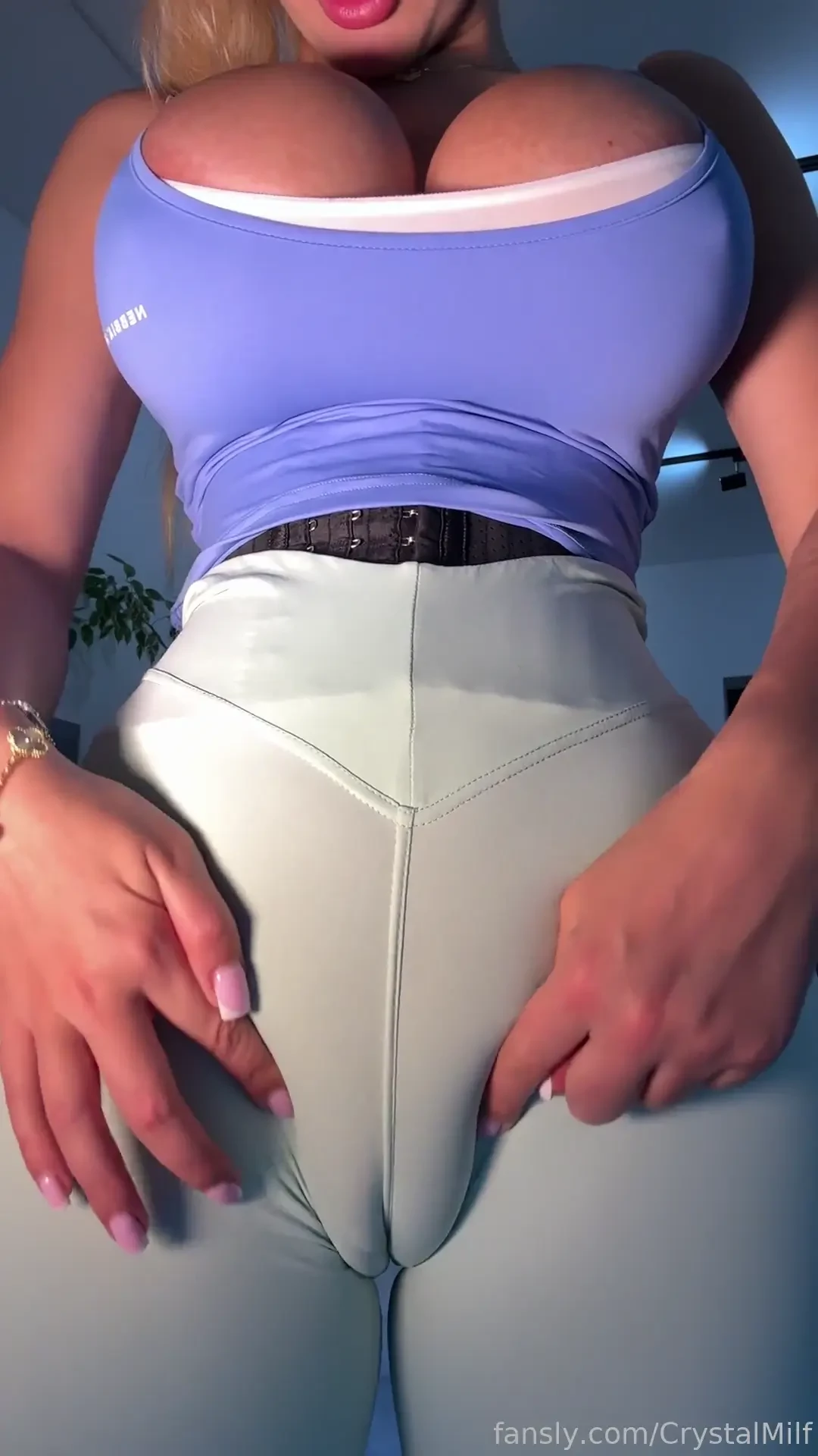 Warming up before my workout or before you titfuck massiveboobs 