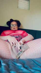 How about instead of work we stay home and you can watch me squirt