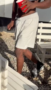 Meet me outside have a drink in the sun b ad boy if you are dr-unk