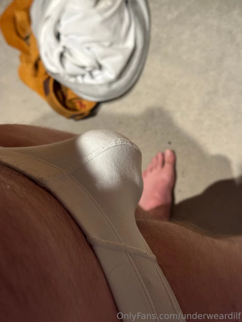 Love these pair of white cotton briefs by jockey part 1 