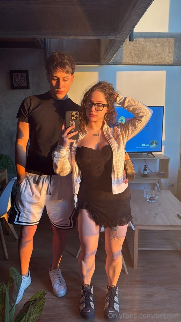 Golden hour short shorts and a mini skirt begging for trouble who do 