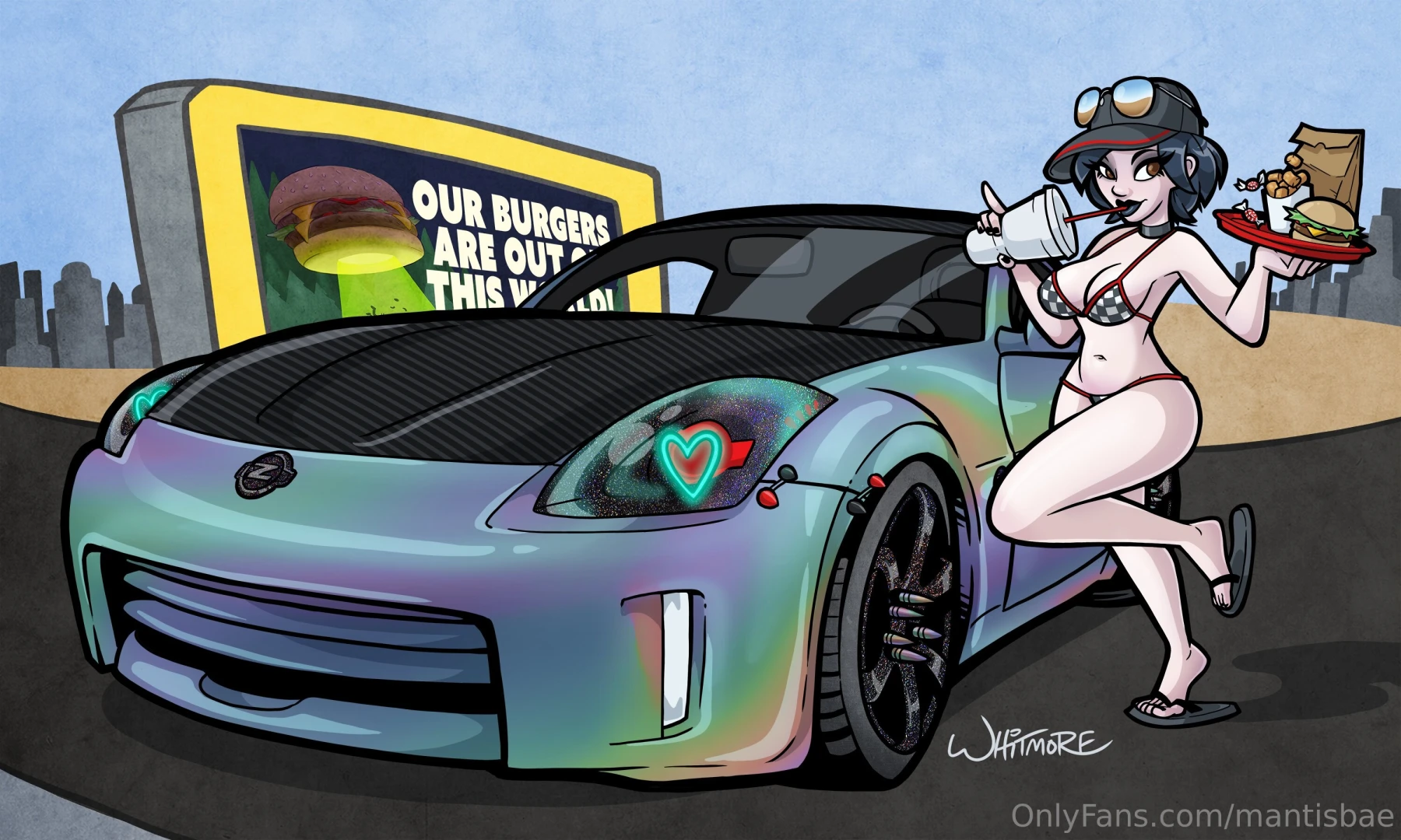 Nsfw versions of art of me by martinwhitmore on instagram and twitter 