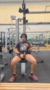 Just for you studs out in my public gym