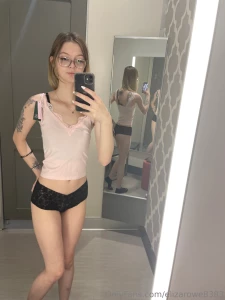 Tried on some new clothes while shopping what do you think