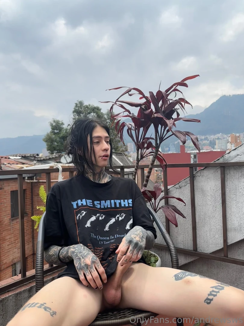 How nice to sunbathe with my dick outside who would like to fuck me on part 5 