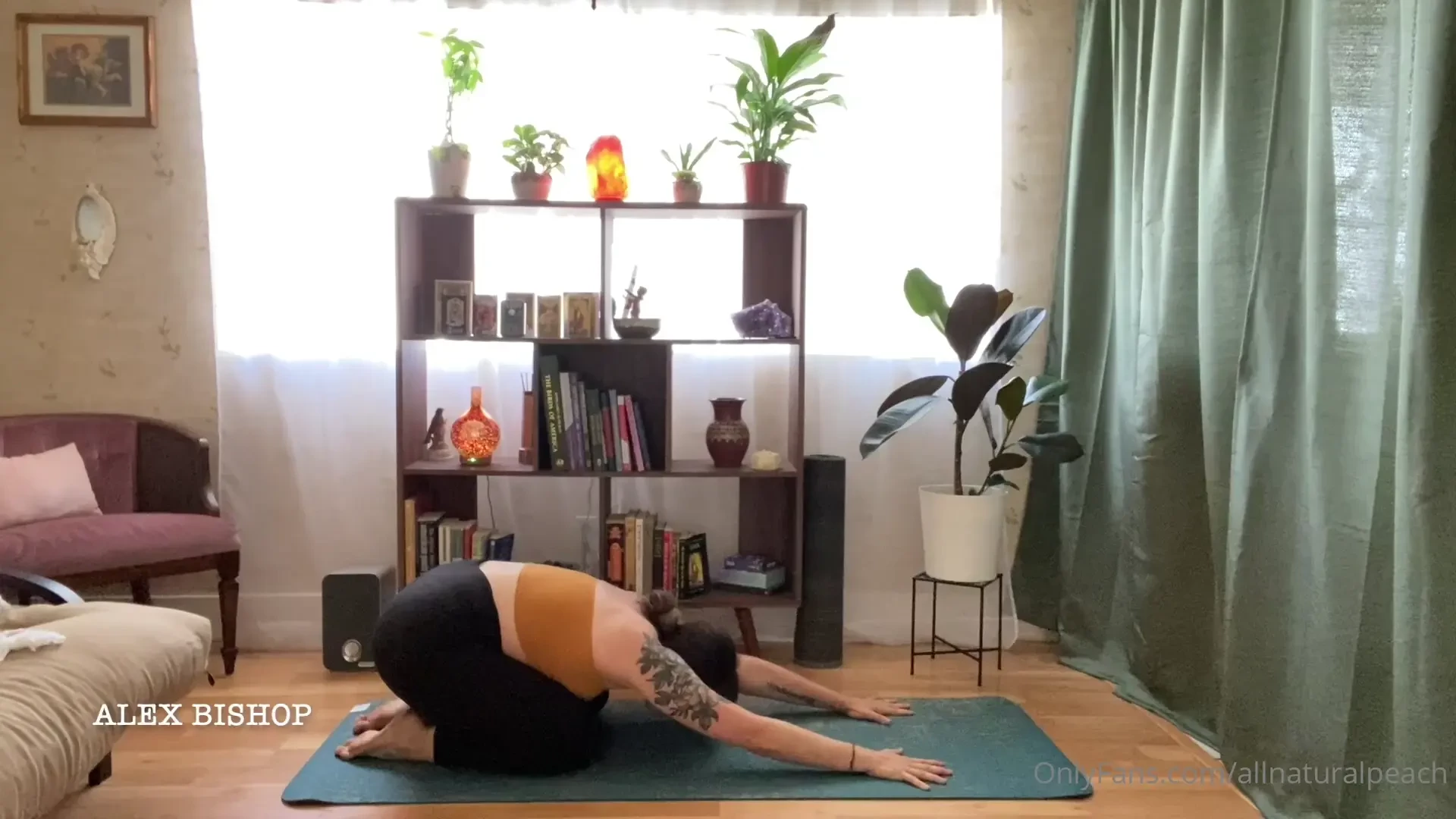 Yoga with alex 2 15 min - stretching to crystal bowl healing once i 