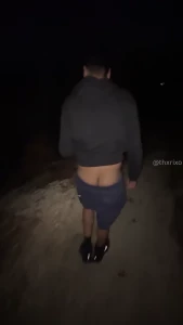 Eating a fat ass in a little ass car