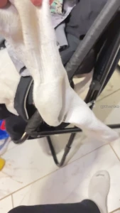 Trading feet pics with my homie thought id share them with u guys part 4