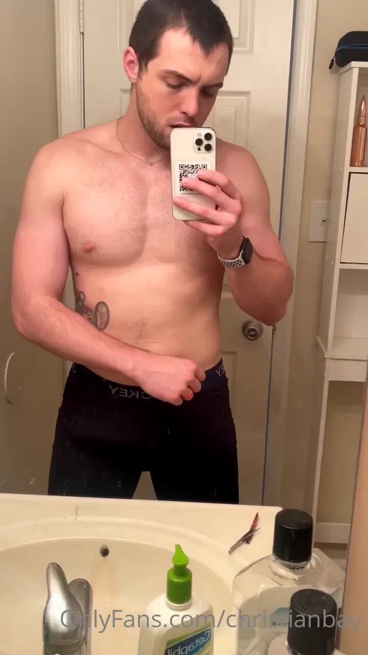 Trying to shave but he keeps trying to play 