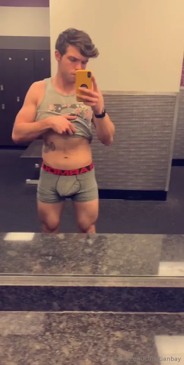 Locker room shenanigans 