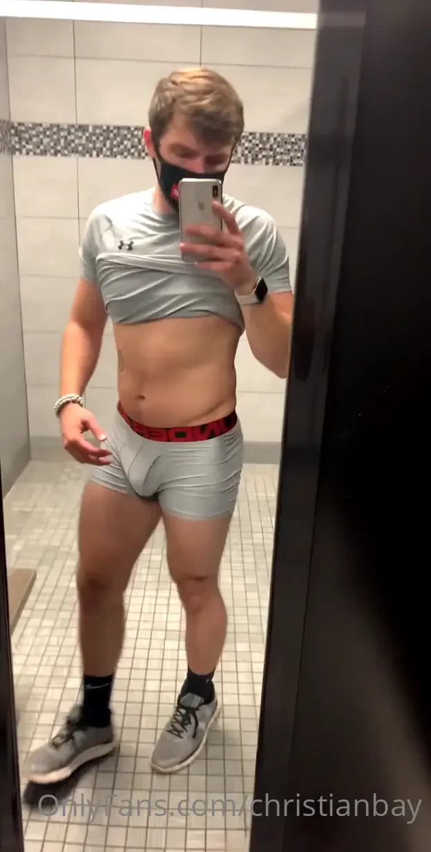 Some locker room groping 