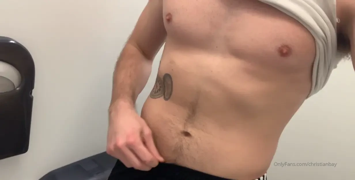 After leg day bathroom break 