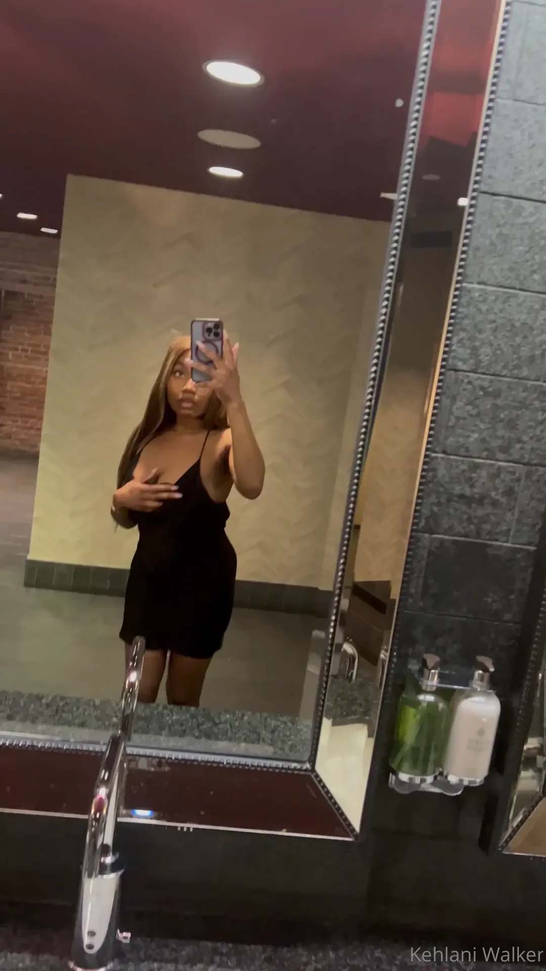 My breast definitely fell out while i was dancing 