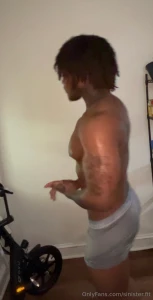 Daddy all oiled up and ready