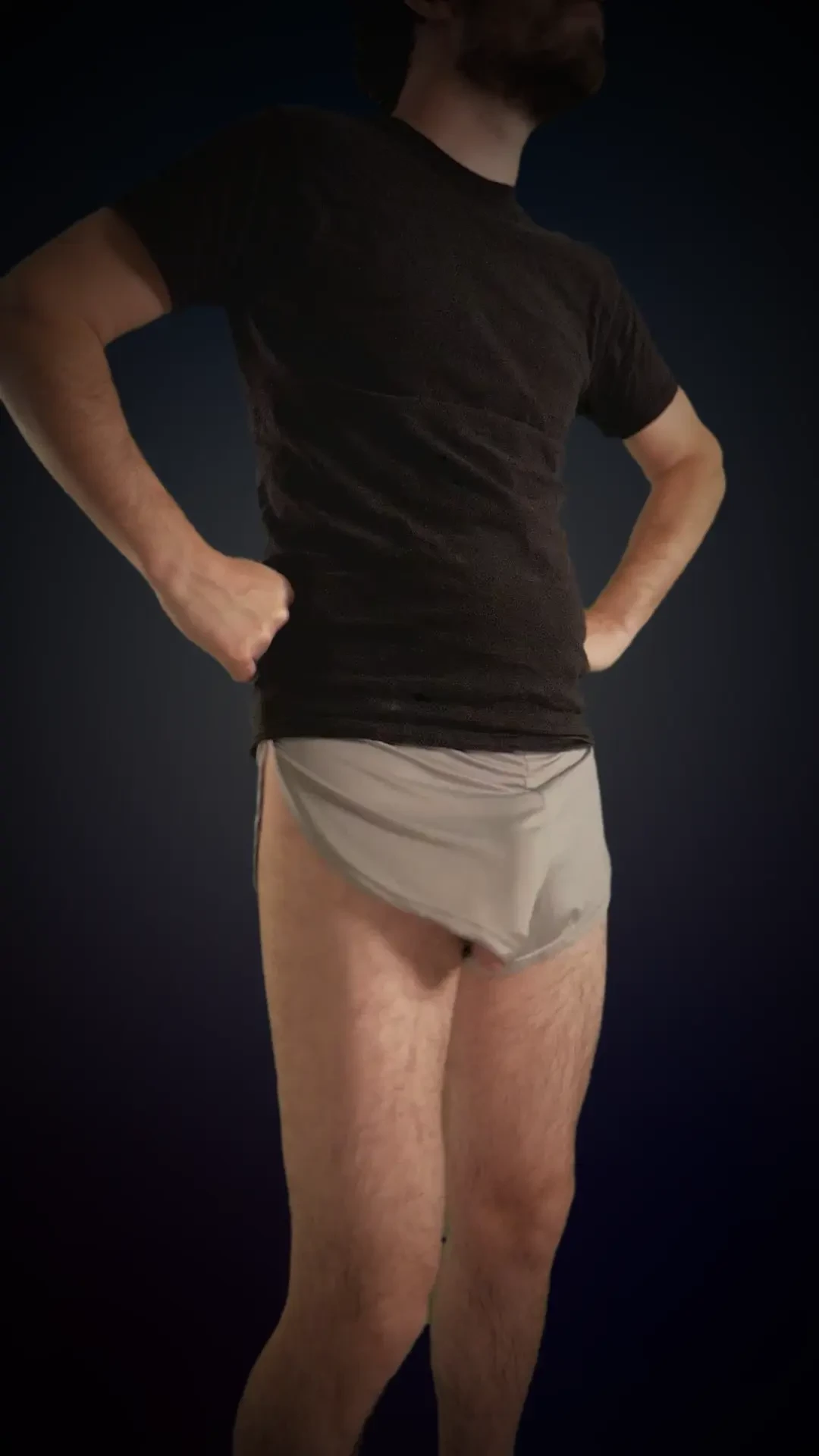Bonus take from the new video today with the dick slip underwear hope 