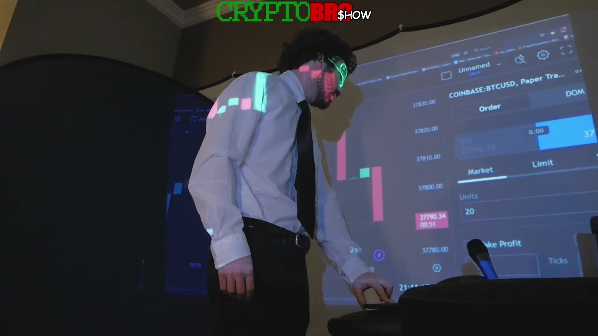 New crypto bro show highlight video and once again crypto bro forgets 