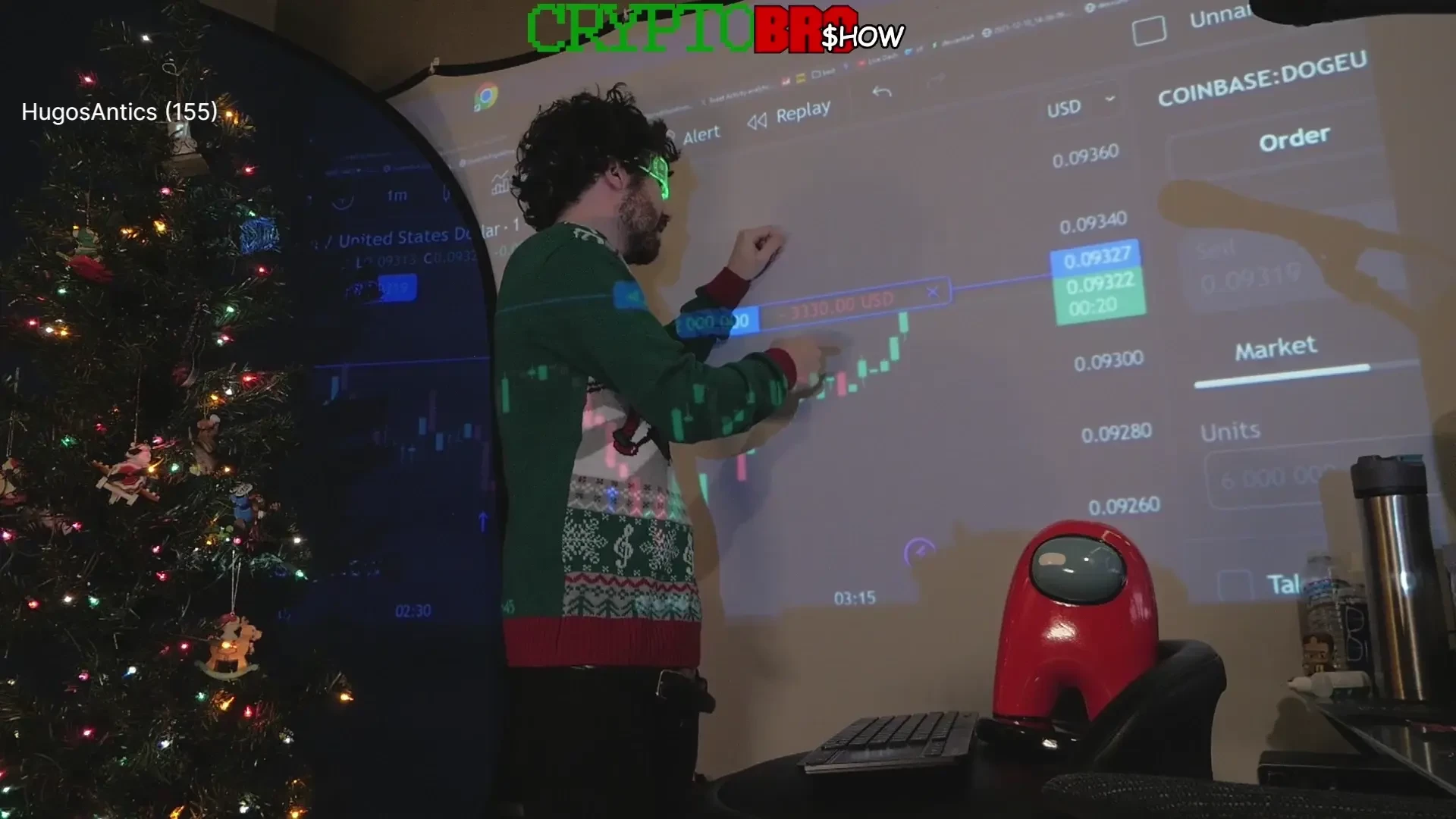 Merry christmas here is the cumshot portion of the stream including a 