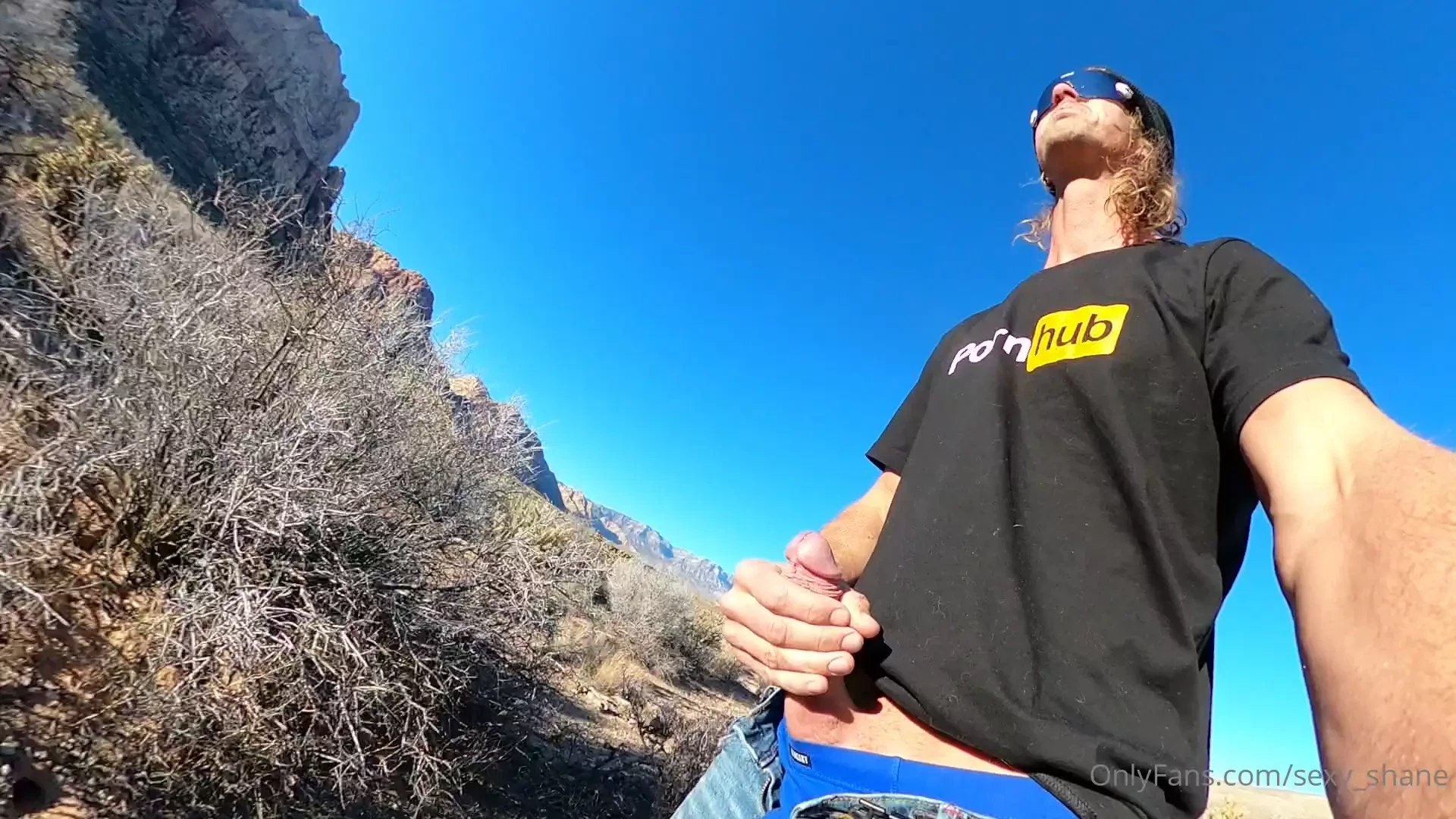 Sometimes it feels good to jerk my cock out and open nature happy new 