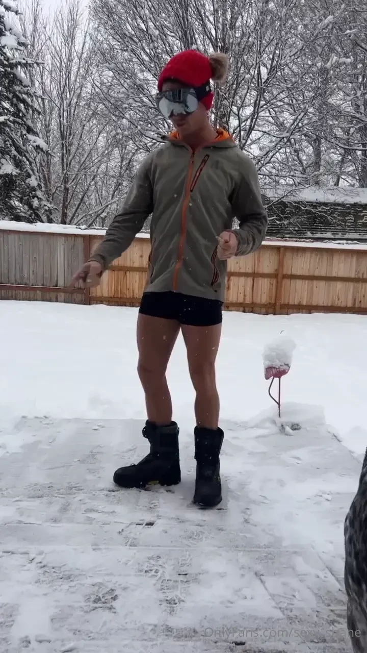 First big snow in alaska and i m about to celerbrate with a funny 