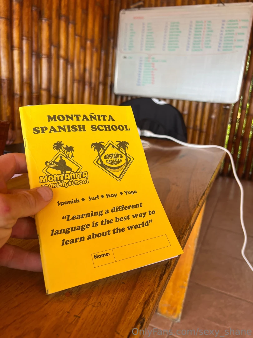 Had a busy week this week i enrolled in spanish school and making new part 1 