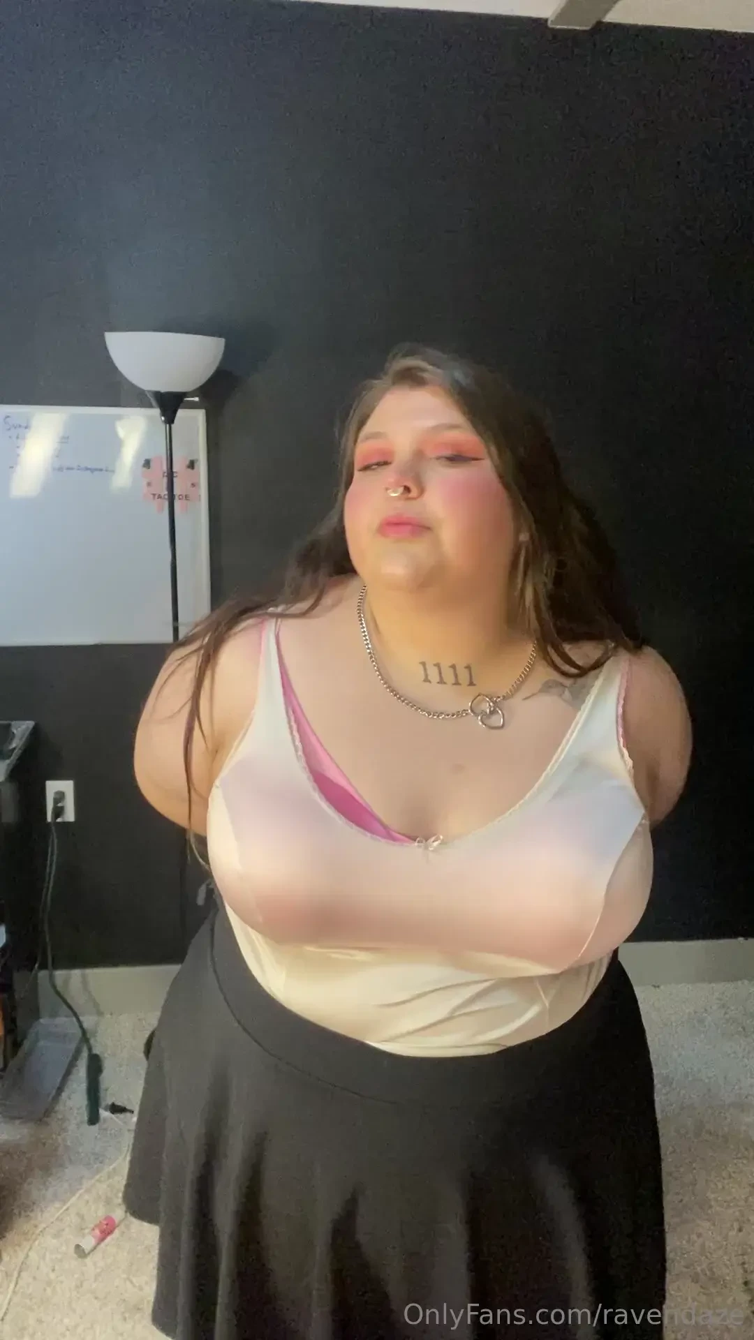 Let me take a few things off and dance for you 