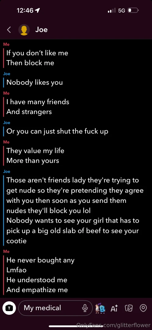 The harsssing amp stalking 24 7 just very vile both make fun of me amp part 4 