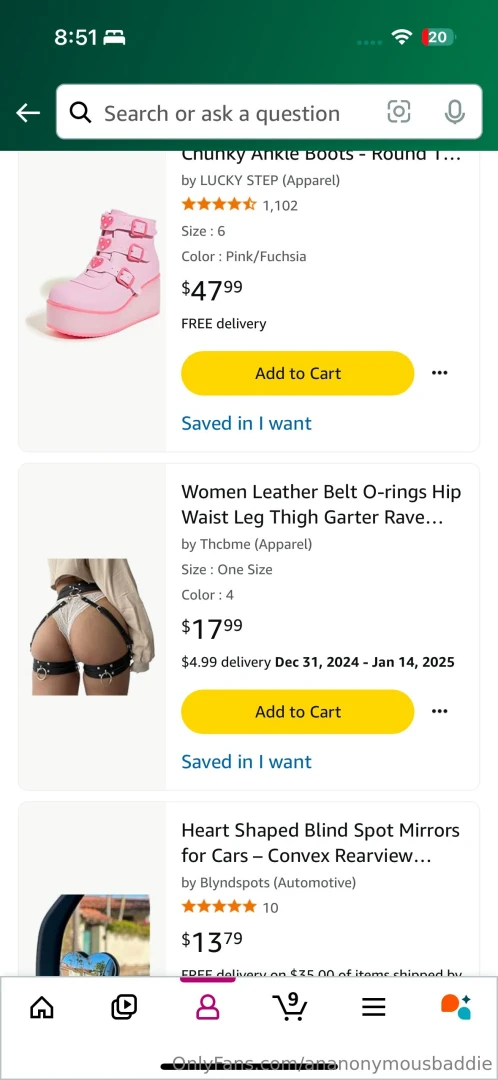 I do customs exchange for items off my amazon wish list if anyone s 