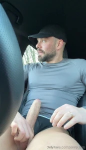 Got a little horny in the gym and had to pull over on the way home