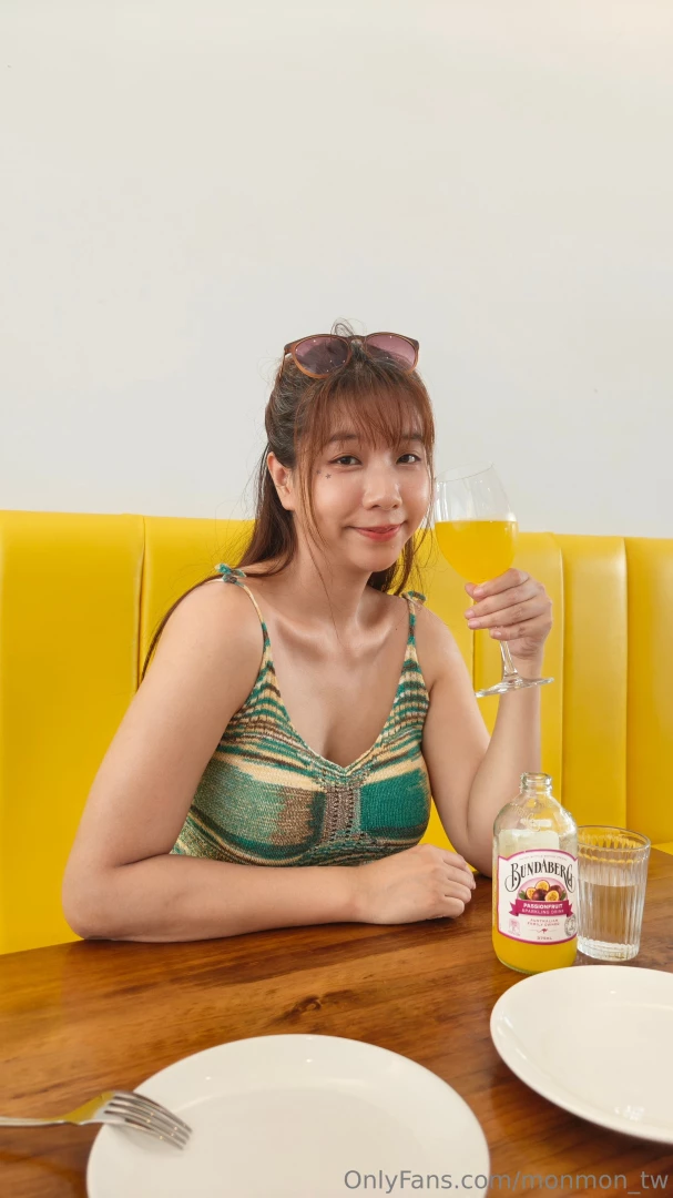I picked this dress just because it matches the drink don t ask how 