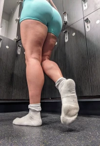 Gym sock strip and some flexing also new pants off my throne wishlist part 4