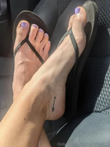 New toe paint love when i get a pedicure sponsored