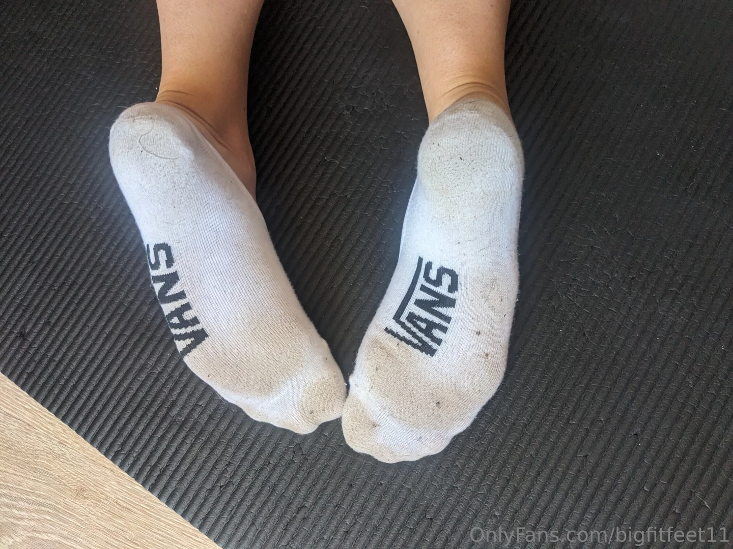 After a full day of work and working out 