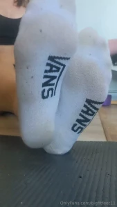 I feel like my feet just sweat more on mondays
