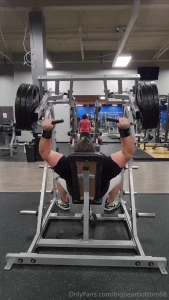 270 you have to like it if i m shoulder pressing more than your bw
