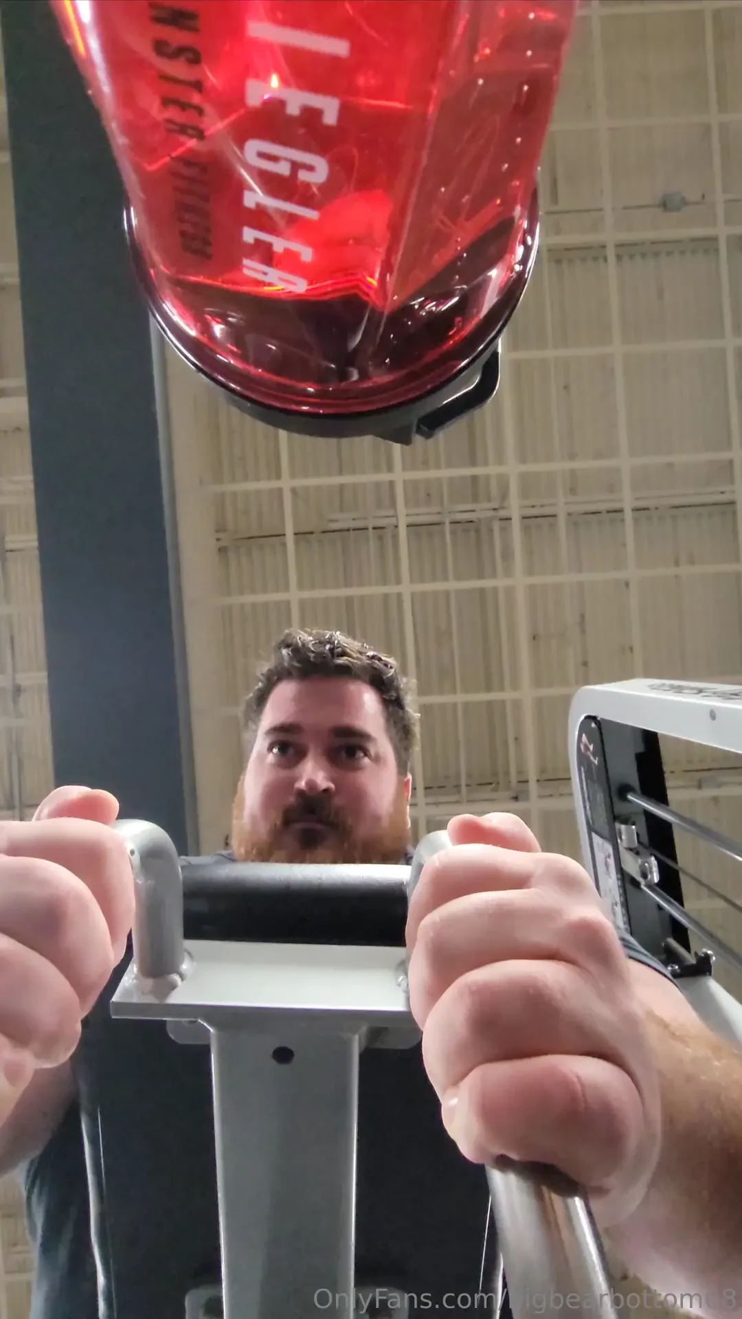 I tried the forbidden leg curl camera angle lol 