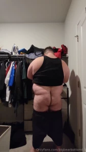 Such a small toy compared to my fat ass