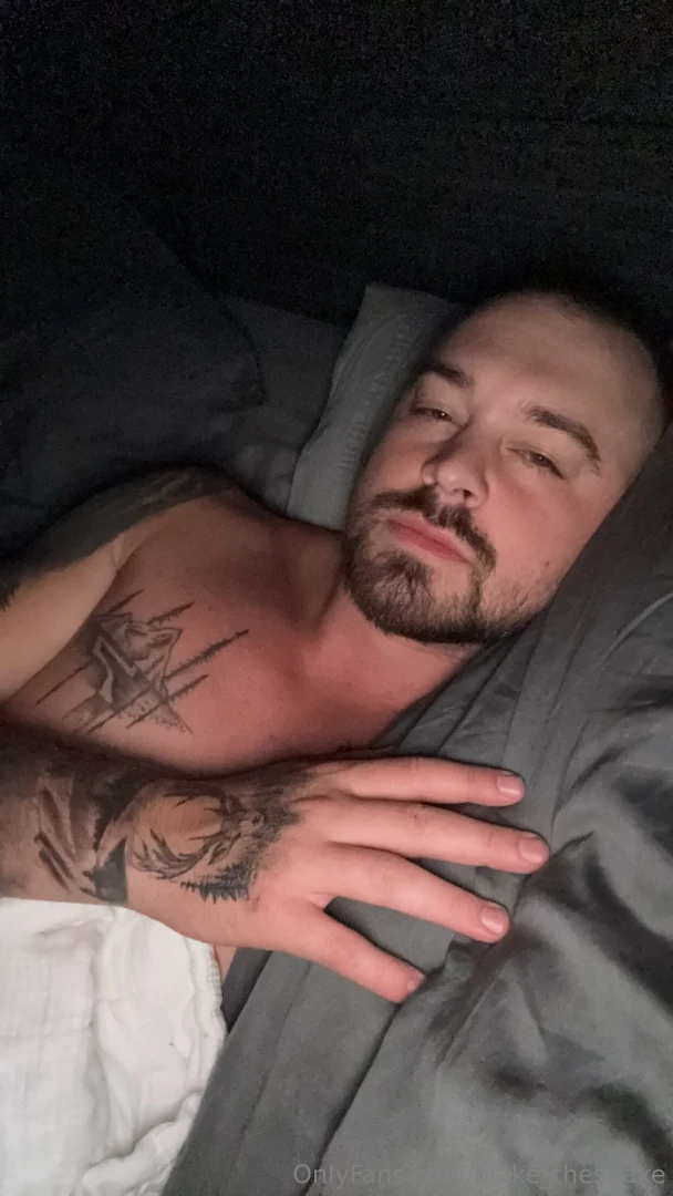 In bed but not asleep 