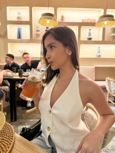 I was thinking about you while sippin this straw