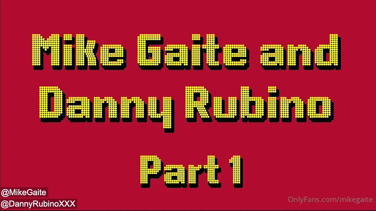 Part one out now with dannyrubino 