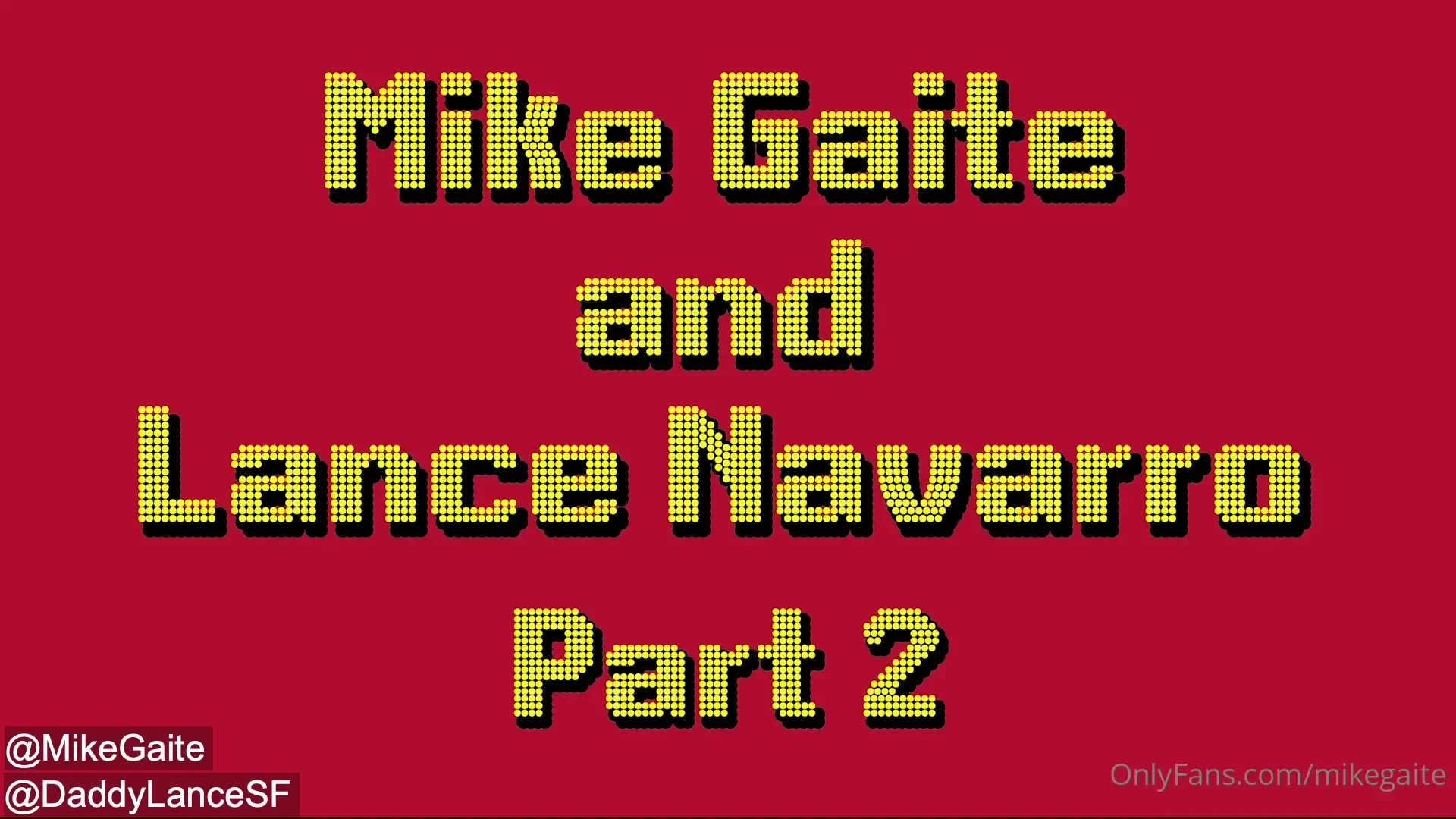 Posting now part two with daddylance as he opens my hole up with that 