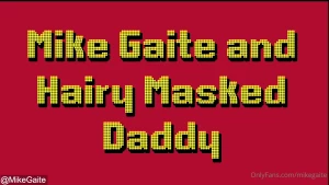 New full scene with hairy masked daddy