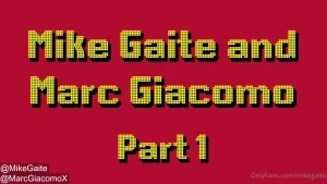 Part one with marcgiacomo