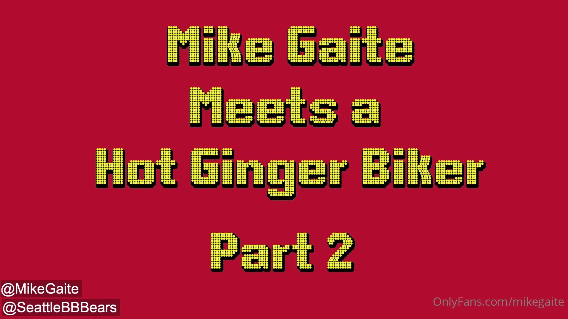 Part two of getting fucked and filled by seattlebbbears onlyfans com 