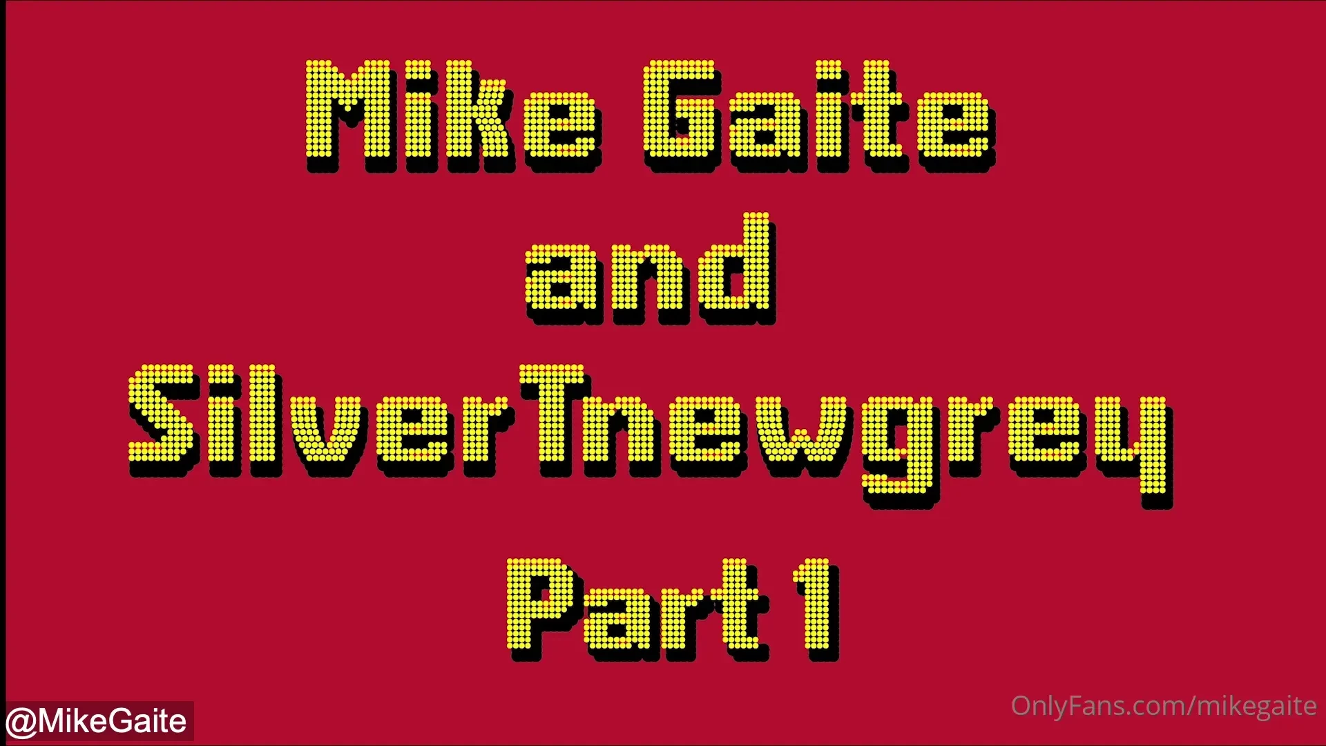 Posting part 1 now watch me mikegaite swap head and tongue with this 