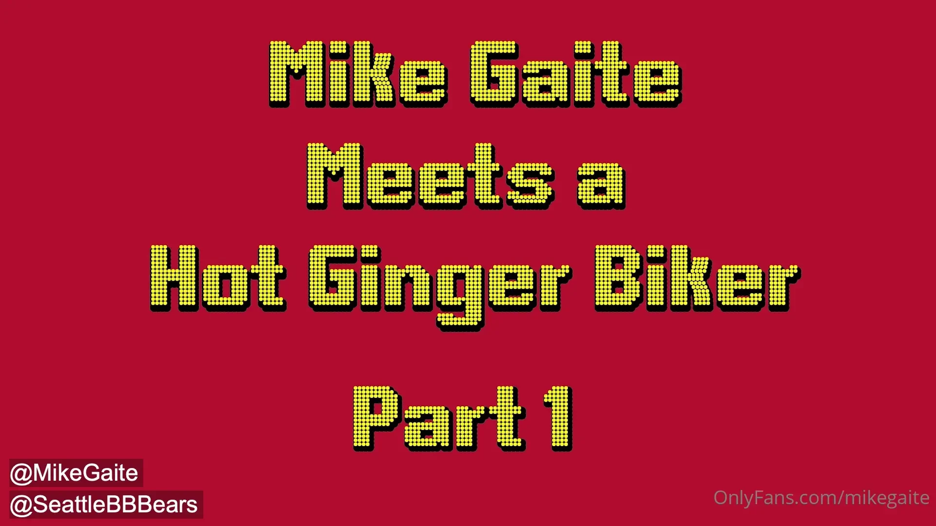 Part one of my riding big dick seattlebbbears onlyfans com mikegaite 