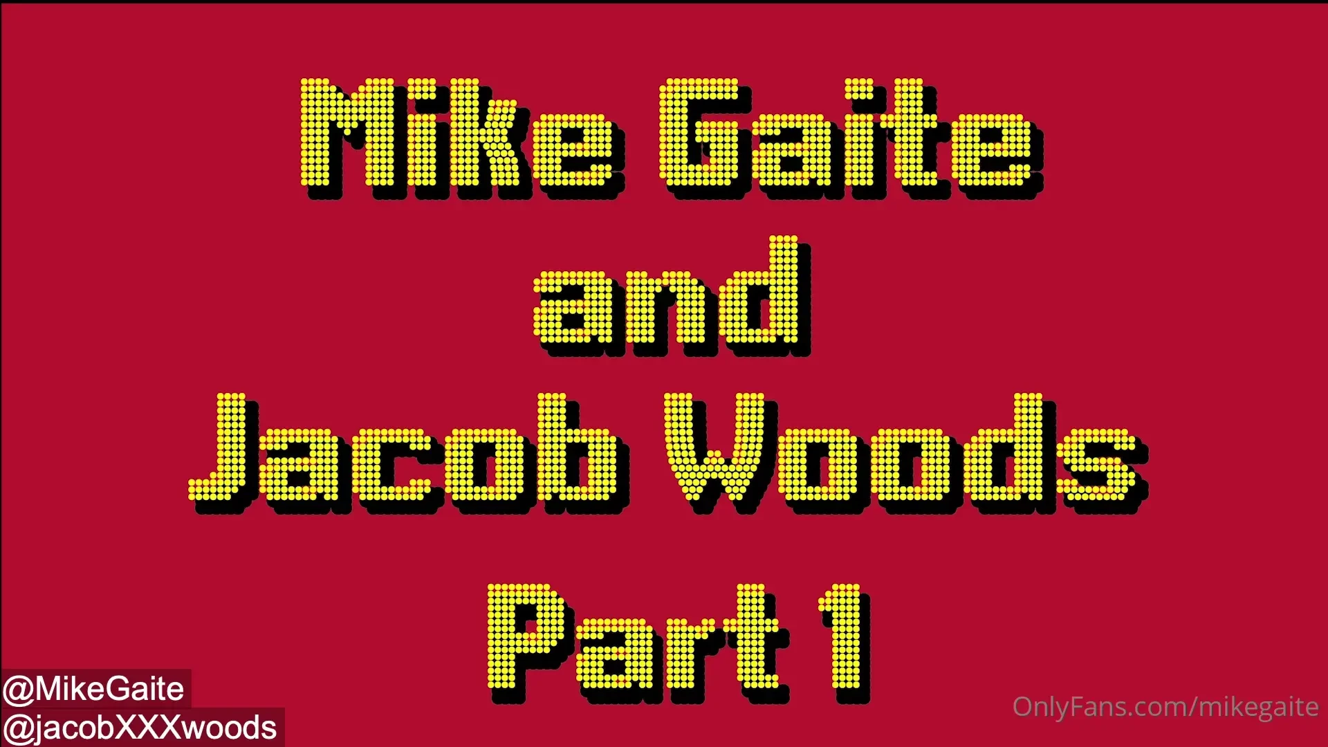 Flip fucking with jacobxxxwoods and mikegaite part 1 sharing now 